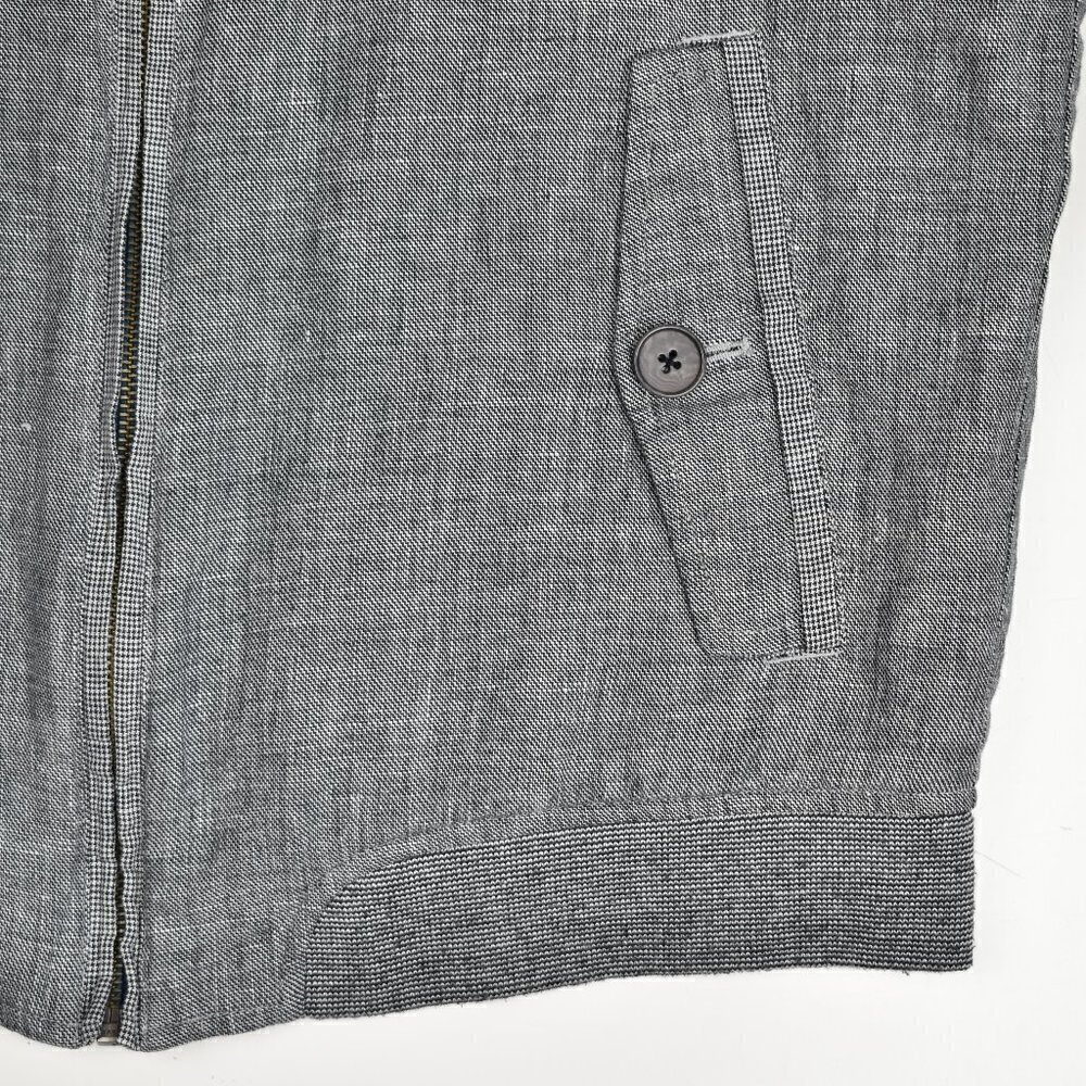 Ted Baker Rollin Linen Bomber Jacket 4 - Picture 7 of 8